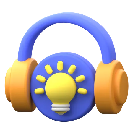 Auditory Creativity  3D Icon