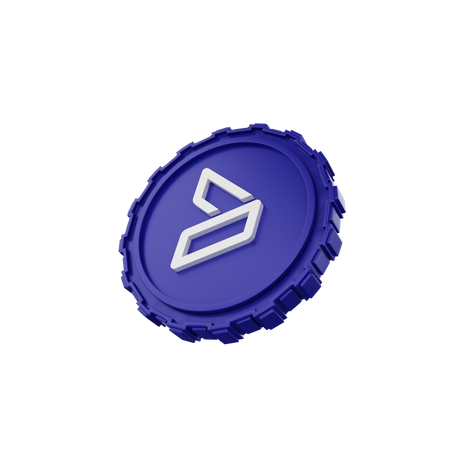 Audr Coin  3D Icon