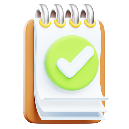 Aufgabe erledigt  3D Icon