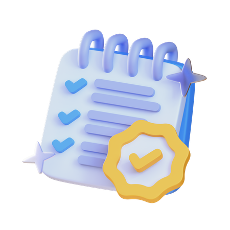 Aufgabe erledigt  3D Icon