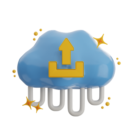 Aufgabe hochladen  3D Icon