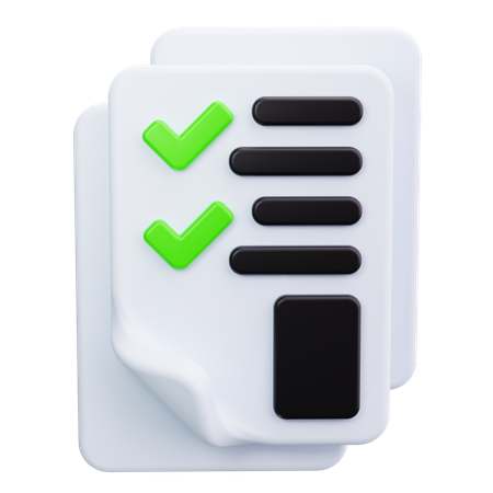 Aufgabenmanagement  3D Icon