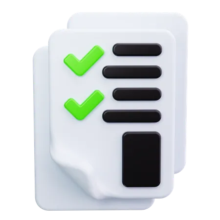 Aufgabenmanagement  3D Icon