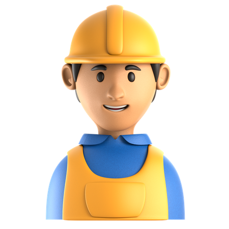 Auftragnehmer  3D Icon