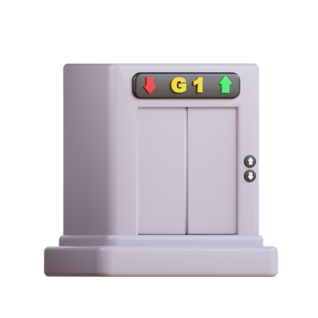 Aufzug  3D Icon