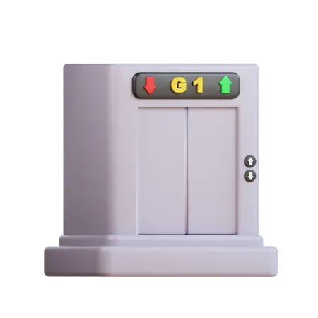 Aufzug  3D Icon