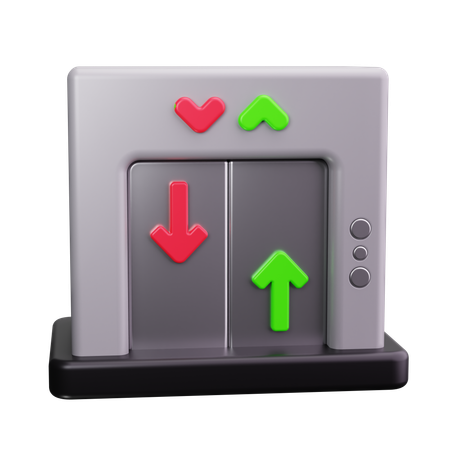 Aufzug  3D Icon