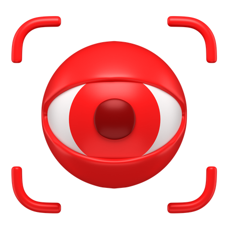 Augapfel  3D Icon