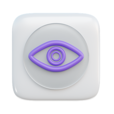 Auge  3D Icon