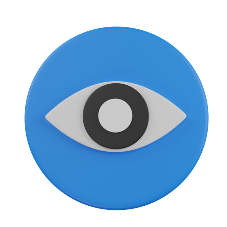 Auge  3D Icon