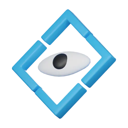 Auge  3D Icon