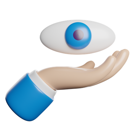 Auge  3D Icon