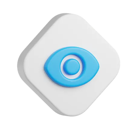 Auge  3D Icon