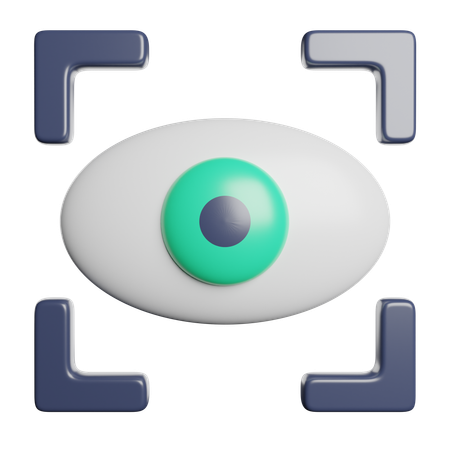 Auge  3D Icon