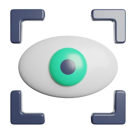 Auge  3D Icon