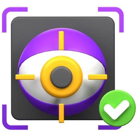 Auge  3D Icon