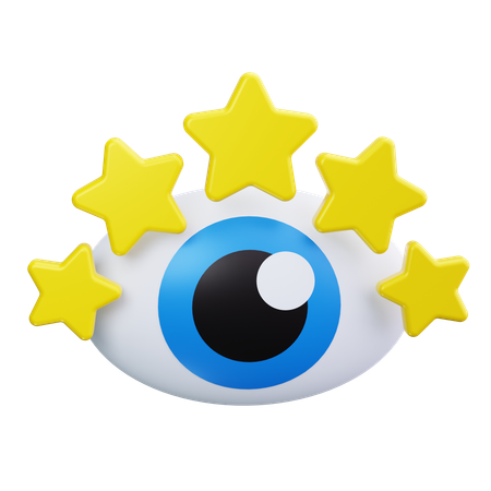 Auge  3D Icon