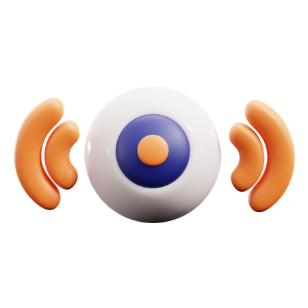 Auge  3D Icon