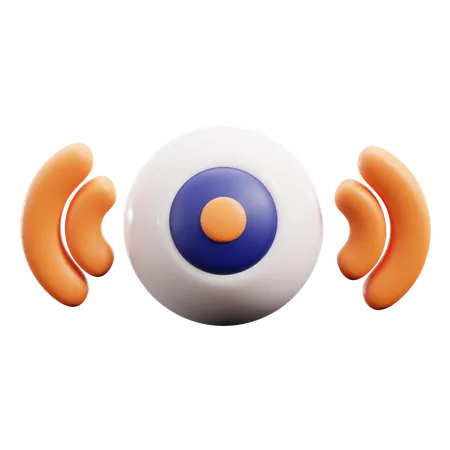 Auge  3D Icon