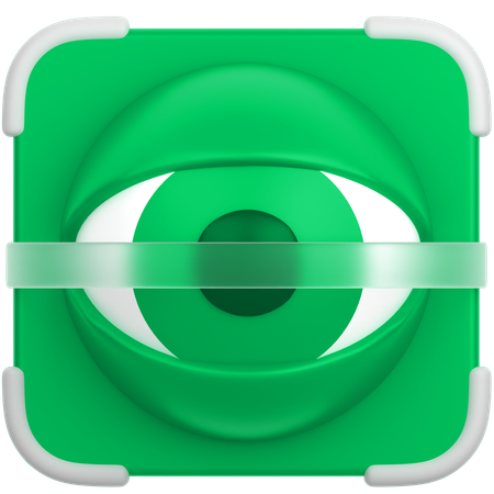 Auge  3D Icon