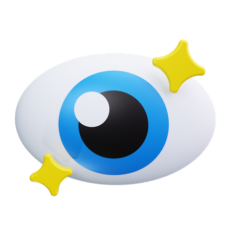 Auge  3D Icon