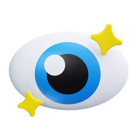 Auge  3D Icon