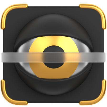 Auge  3D Icon