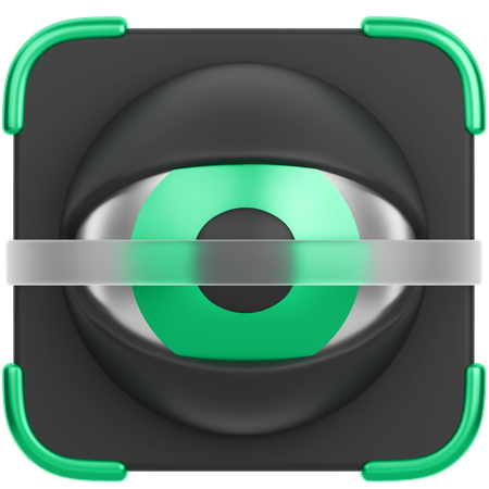 Auge  3D Icon