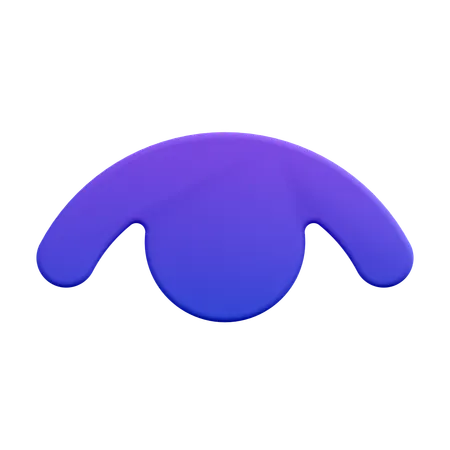 Auge  3D Icon