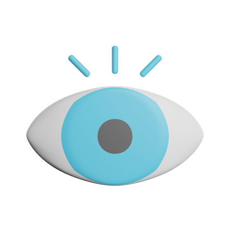 Auge  3D Icon