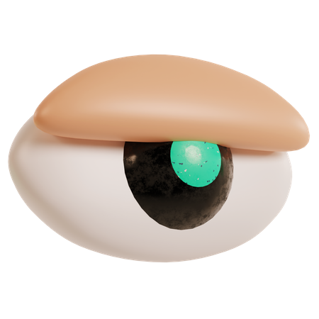 Auge  3D Icon