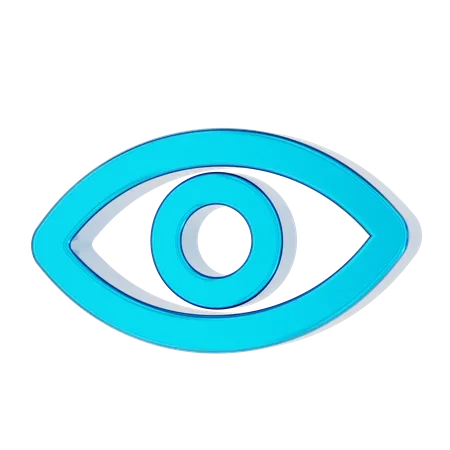 Auge  3D Icon