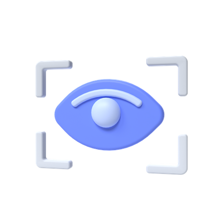 Auge  3D Icon