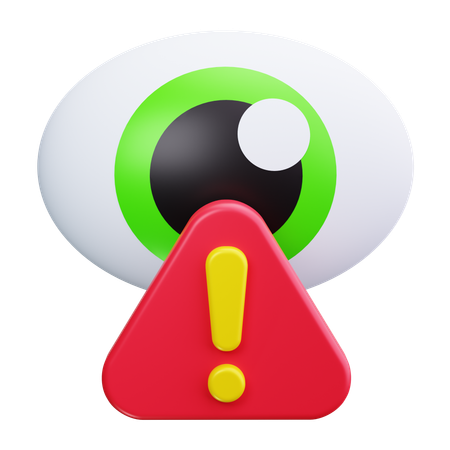 Augenalarm  3D Icon