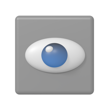 Augenansicht  3D Icon