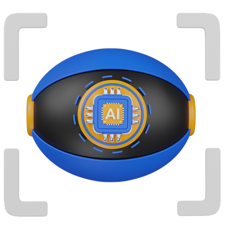 Augenerkennung  3D Icon