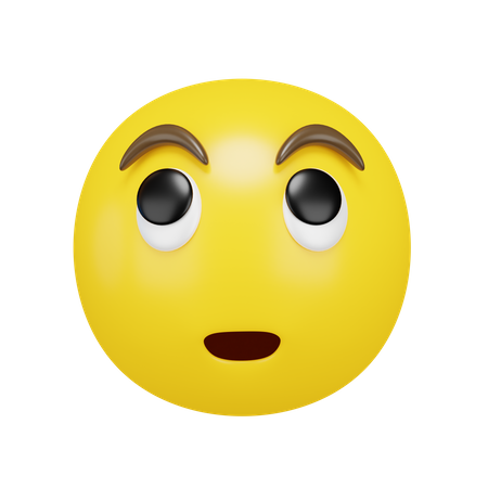 Rollendes Auge  3D Emoji