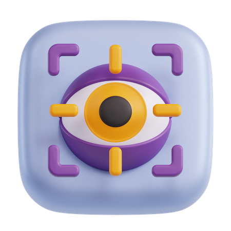 Augenscan  3D Icon