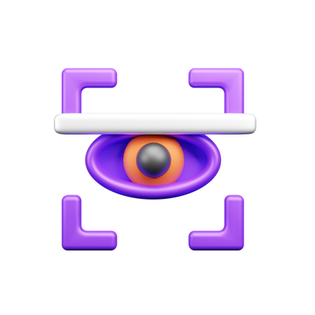 Augenscan  3D Icon