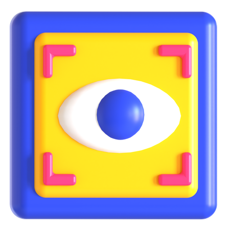 Augenscan  3D Icon