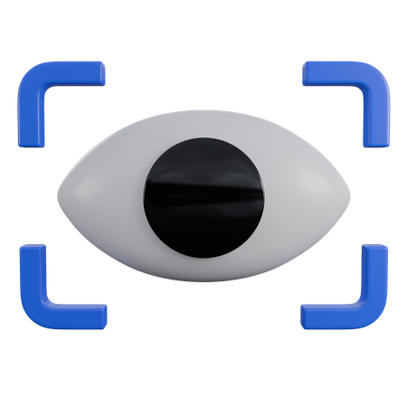 Augenscan  3D Icon