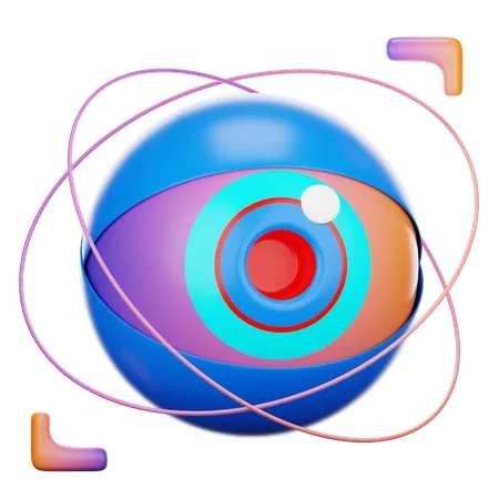 Augenscan  3D Icon