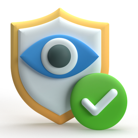 Augenversicherung  3D Icon
