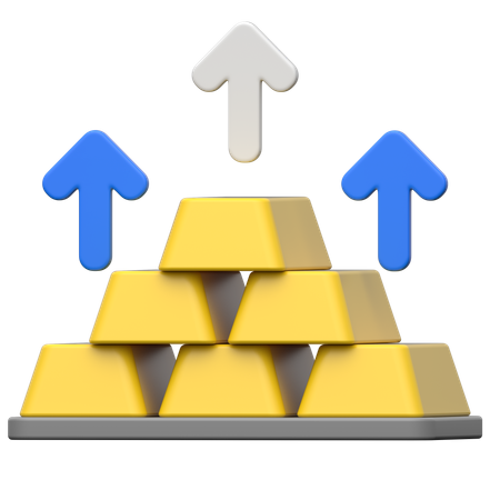 Augmentation du prix  3D Icon