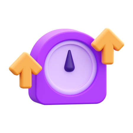 Augmentation du temps  3D Icon