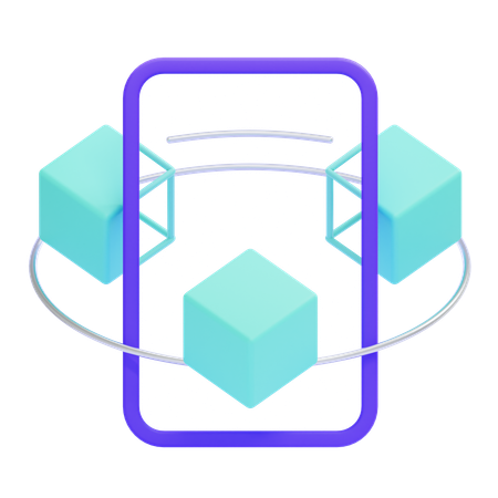 Augmented Reality  3D Icon