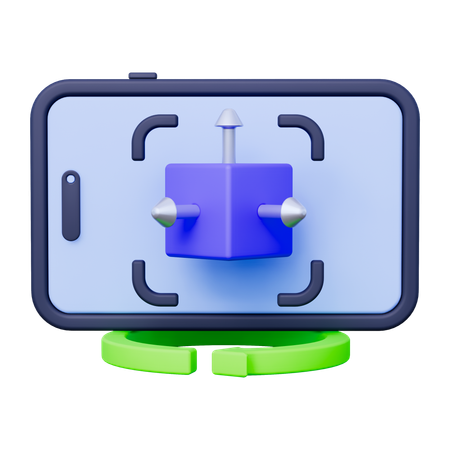 Augmented Reality  3D Icon