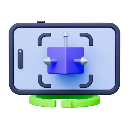 Augmented Reality  3D Icon