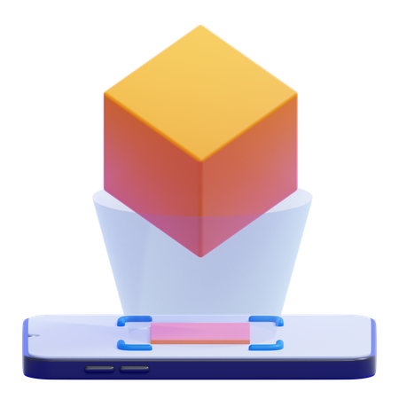 Augmented Reality  3D Icon