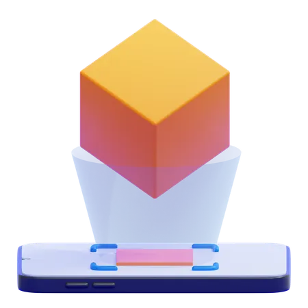 Augmented Reality  3D Icon